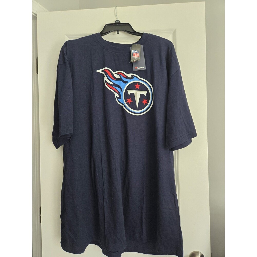 men's XXxl blue Majestic Tennessee Titans Derrick Henry #22 t-shirt, NWT, NFL